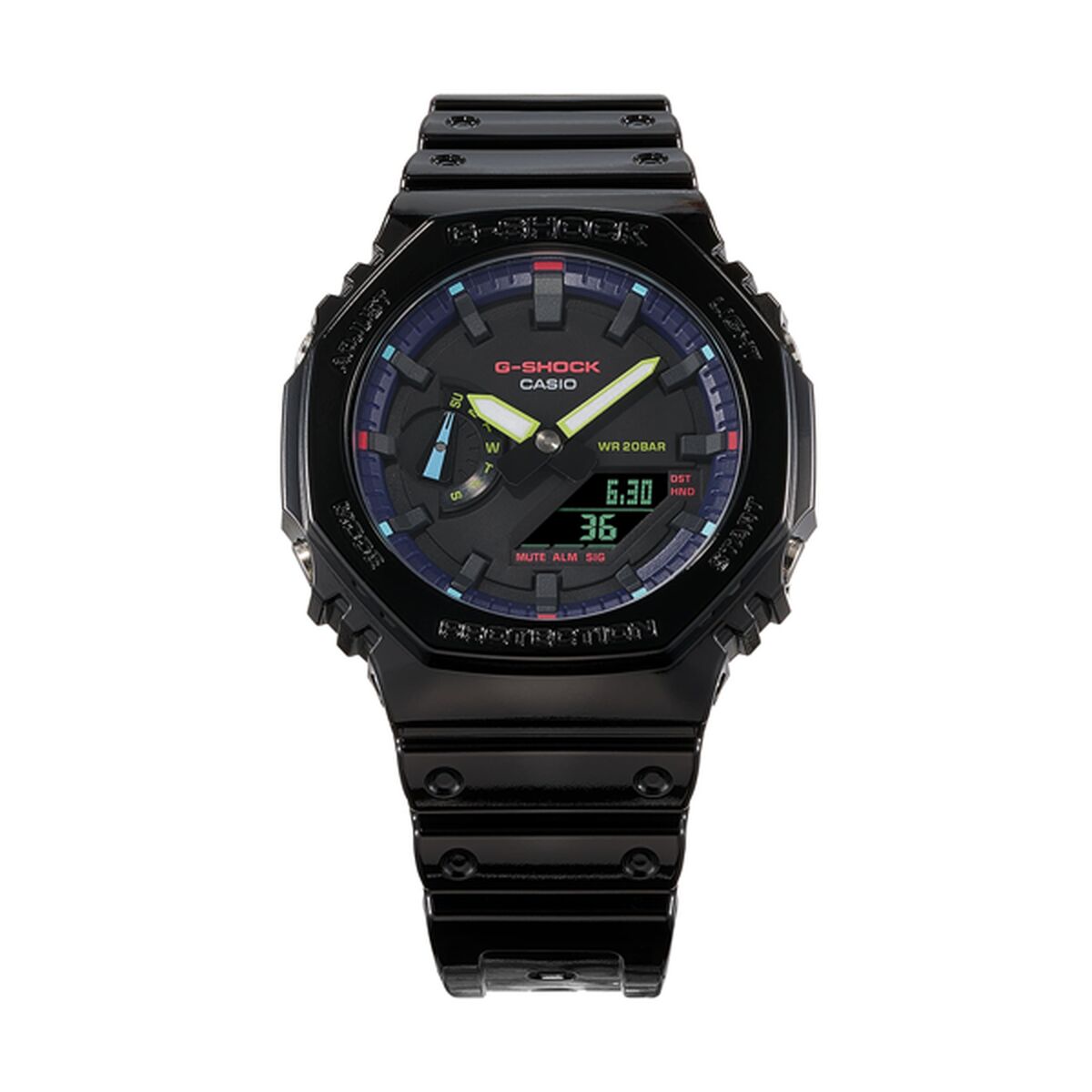 Herrklocka Casio GA-2100RGB-1 (Ø 48 mm)
